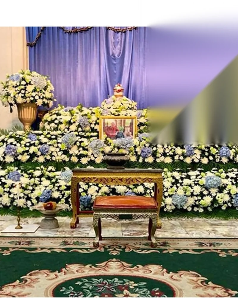 ดอกไม้ตั้งหน้าศพ ชุดมาตรฐาน ส่งด่วน กทม.