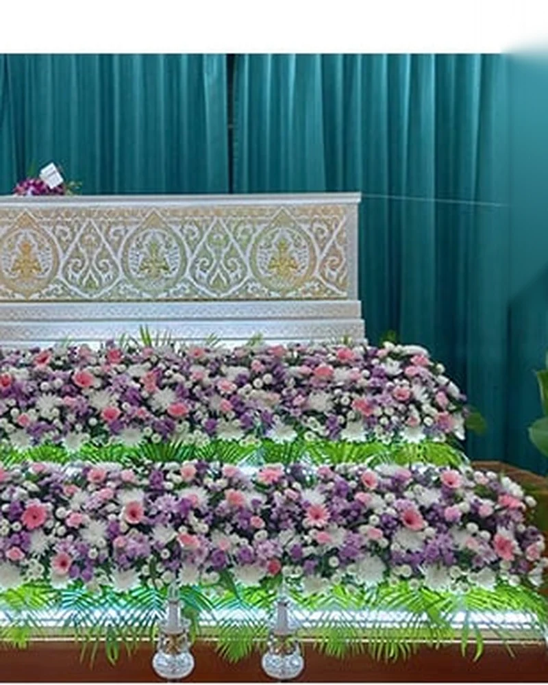 ดอกไม้ตั้งหน้าศพ ชุดมาตรฐาน ส่งด่วน กทม.