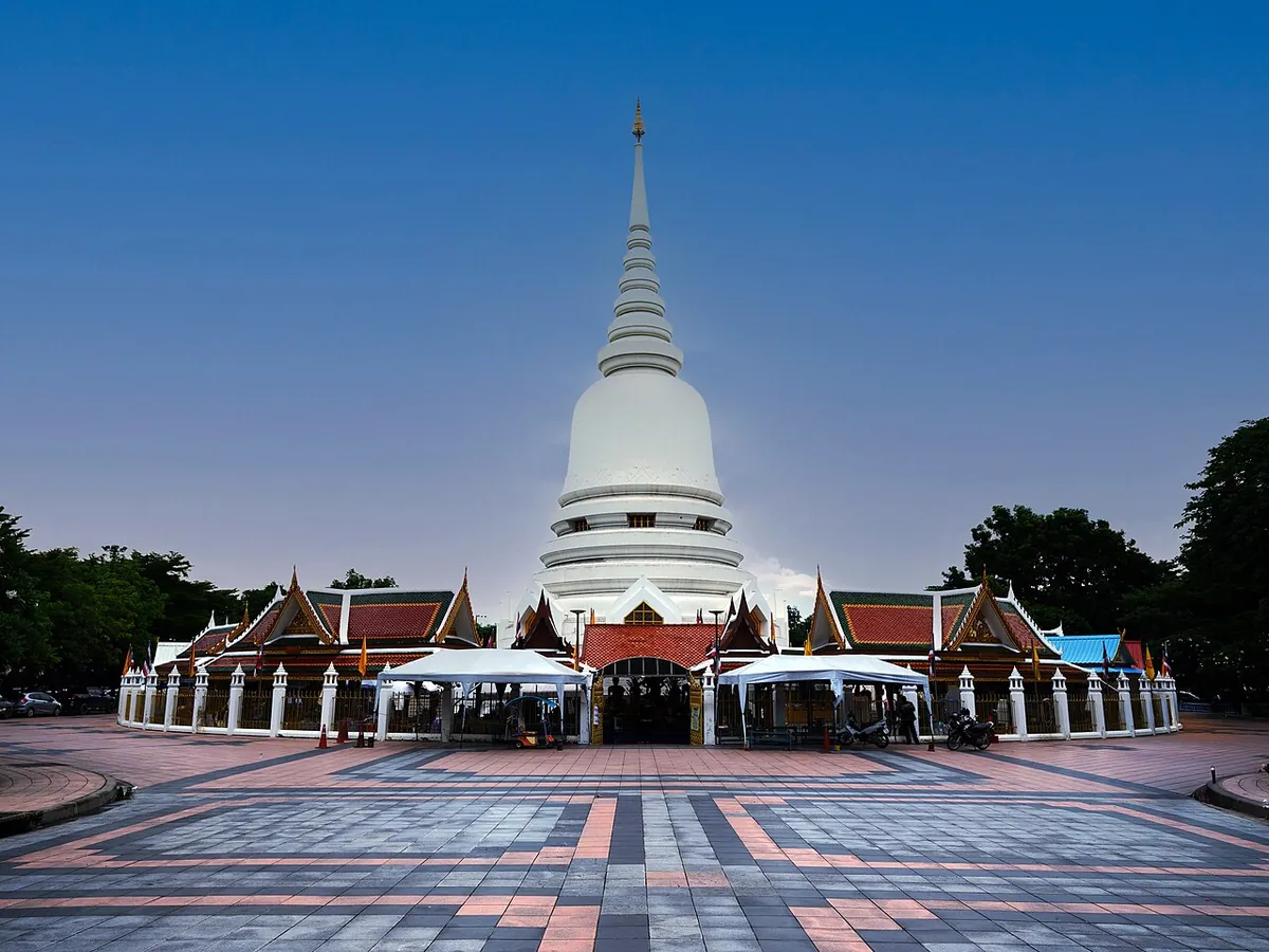 วัดพระศรีมหาธาตุ บางเขน — ภาพ: Wikimedia Commons